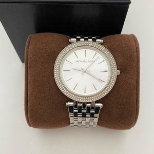 MICHAEL KORS Darci MK3190 Silver Crystal Woman’s Watch 39mm